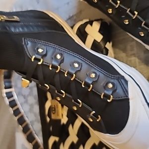 DKNY SHEILA LEATHER BOOPTPIE/SNEAKER